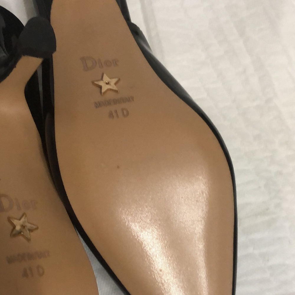 Christian Dior Ja’ Dore Slingback size 41 D (US 8-8.5 ) - Picture 4 of 10